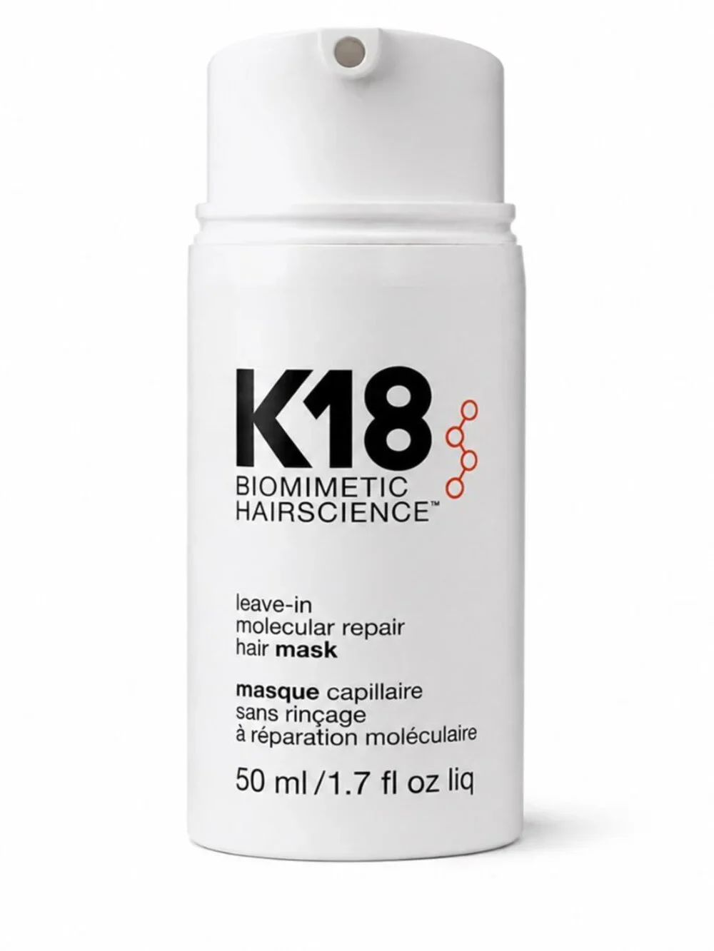 K18 Leave-In Molecular Repair Hair Mask 50ml 1.7oz New Authentic